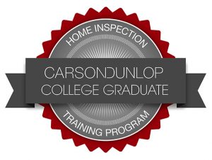 Carson Dunlop College Graduate - Home Inspection Training Program